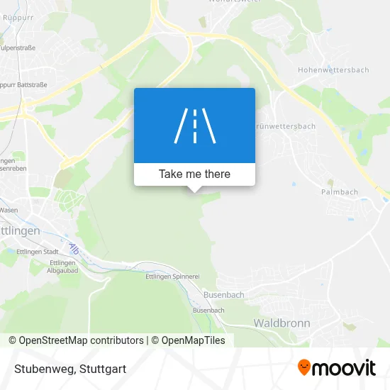 Stubenweg map