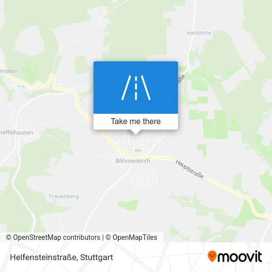 Карта Helfensteinstraße