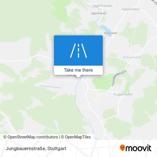 Карта Jungbauernstraße