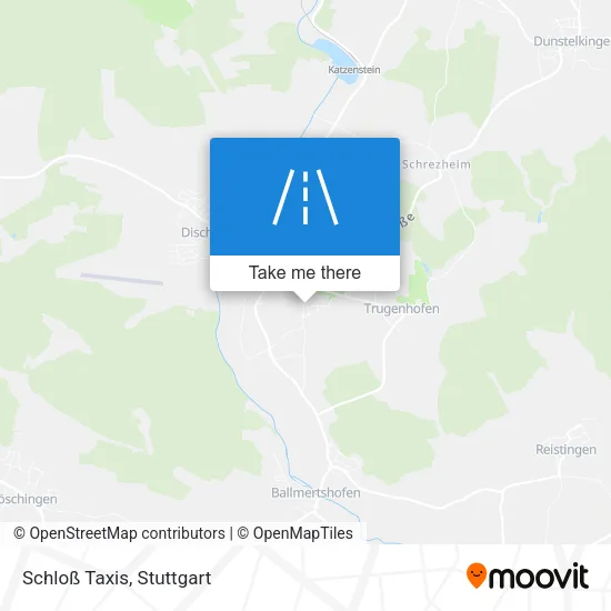Карта Schloß Taxis