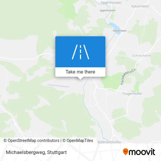 Карта Michaelsbergweg