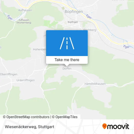 Карта Wiesenäckerweg