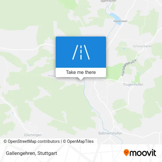 Карта Gallengehren