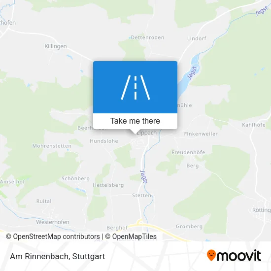 Карта Am Rinnenbach