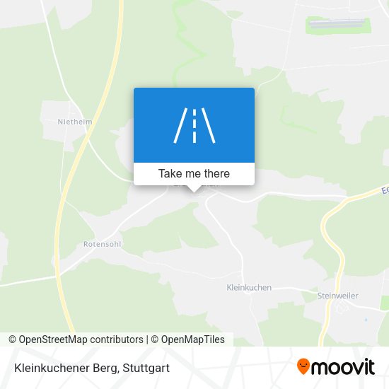 Kleinkuchener Berg map