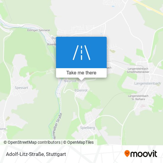 Карта Adolf-Litz-Straße