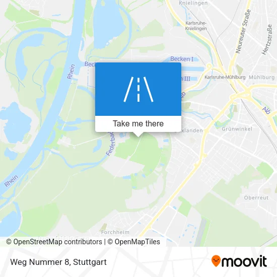 Карта Weg Nummer 8
