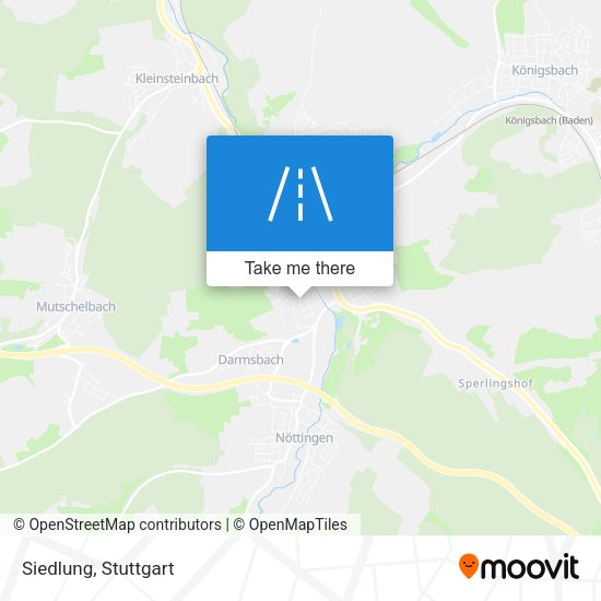 Карта Siedlung
