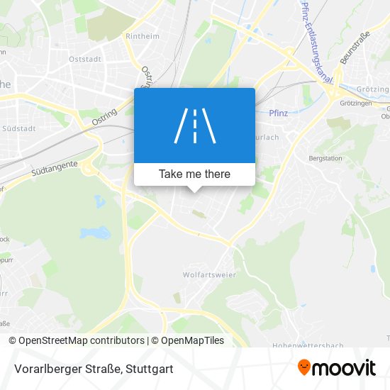 Vorarlberger Straße map