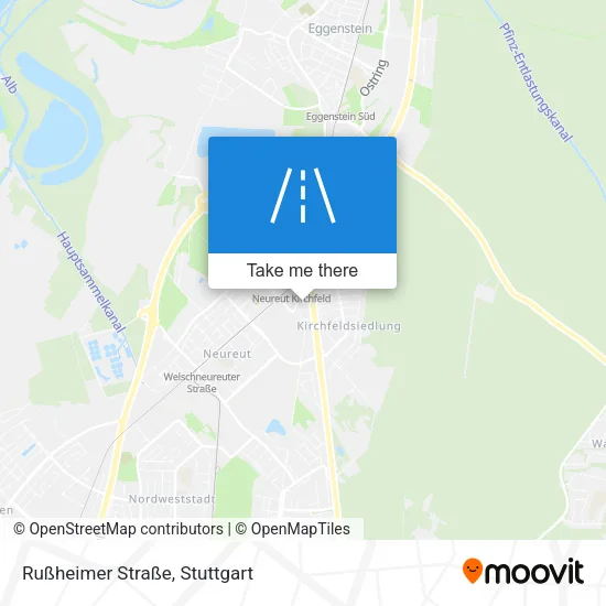 Карта Rußheimer Straße