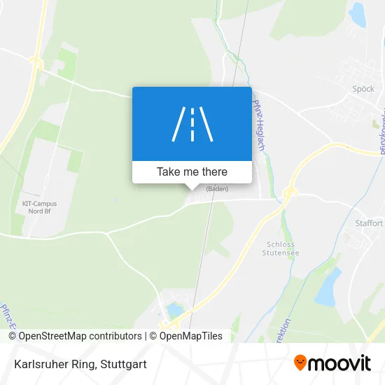 Карта Karlsruher Ring