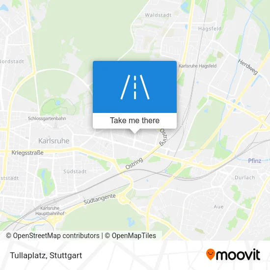 Карта Tullaplatz