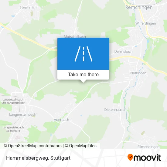 Карта Hammelsbergweg