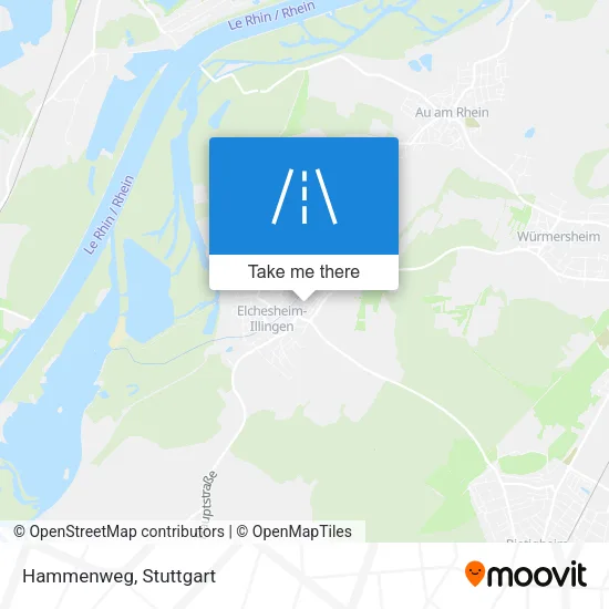 Карта Hammenweg