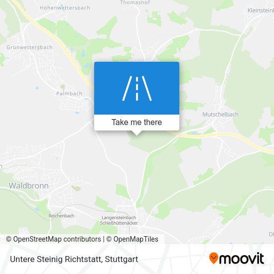Untere Steinig Richtstatt map