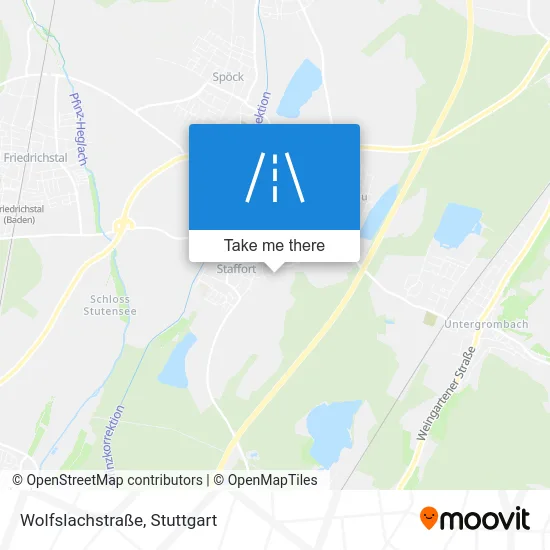 Карта Wolfslachstraße