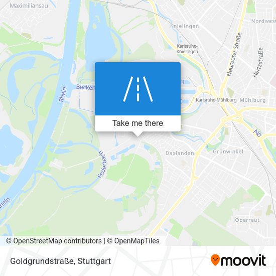 Goldgrundstraße map