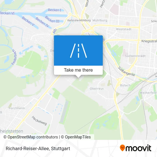 Карта Richard-Reiser-Allee