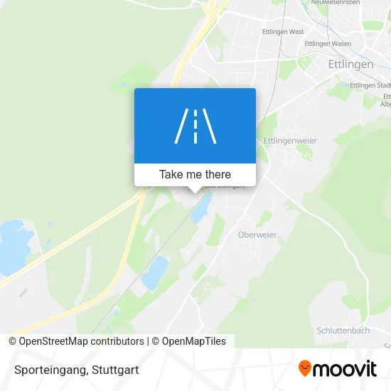 Карта Sporteingang