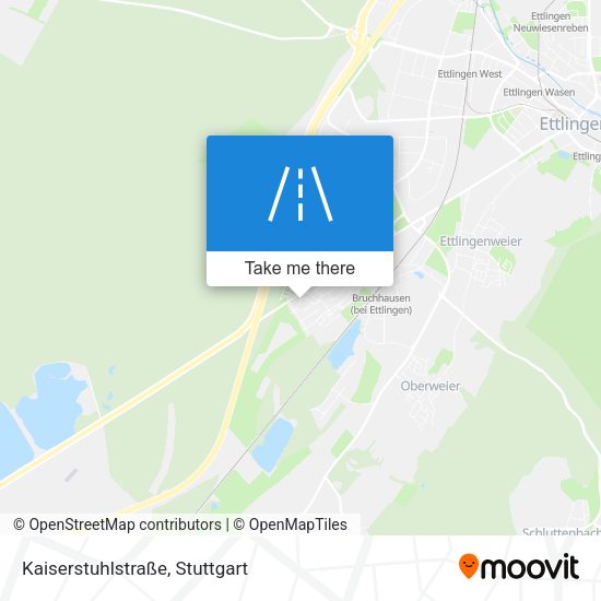 Kaiserstuhlstraße map