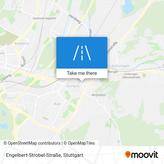 Карта Engelbert-Strobel-Straße