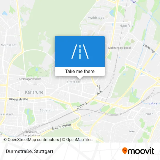 Карта Durmstraße