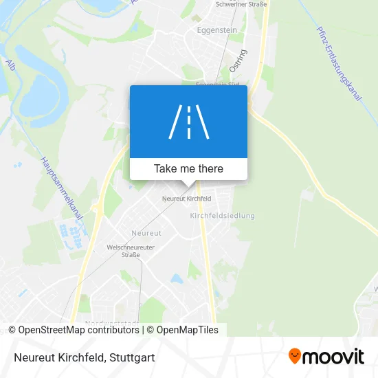 Карта Neureut Kirchfeld