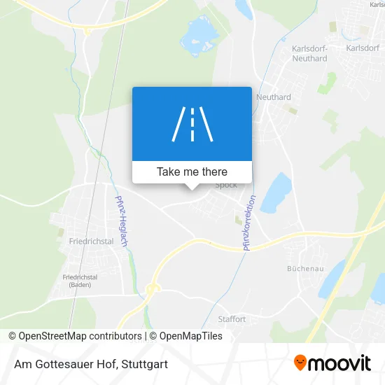 Карта Am Gottesauer Hof
