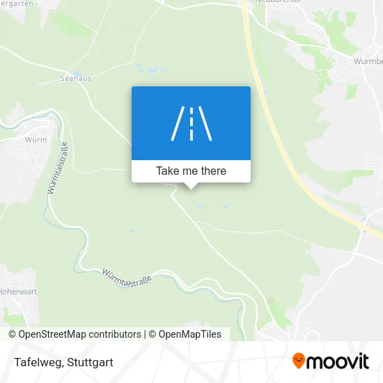 Карта Tafelweg