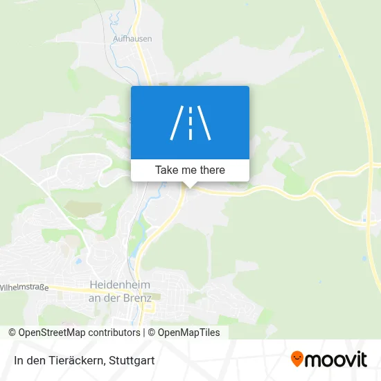 In den Tieräckern map