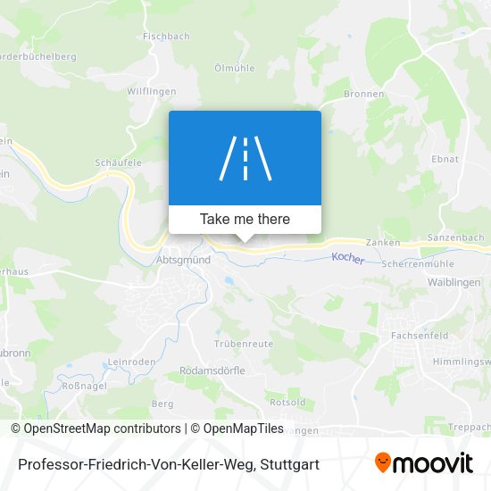 Professor-Friedrich-Von-Keller-Weg map