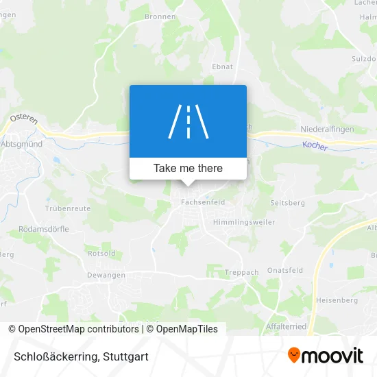 Карта Schloßäckerring