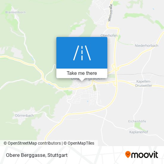 Obere Berggasse map