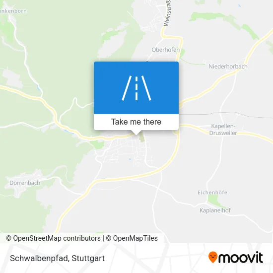 Карта Schwalbenpfad