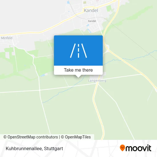 Карта Kuhbrunnenallee