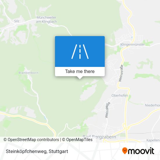 Steinköpfchenweg map
