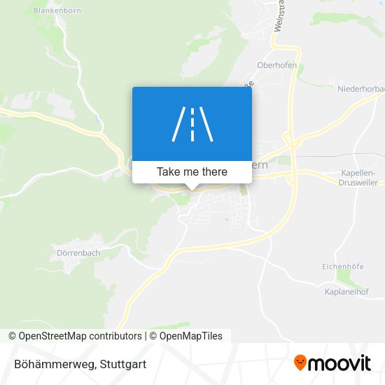 Böhämmerweg map