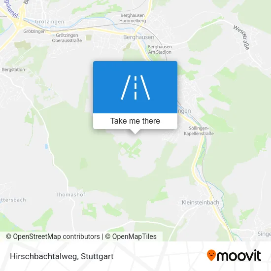 Карта Hirschbachtalweg