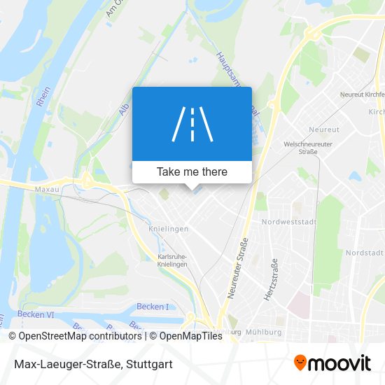 Карта Max-Laeuger-Straße