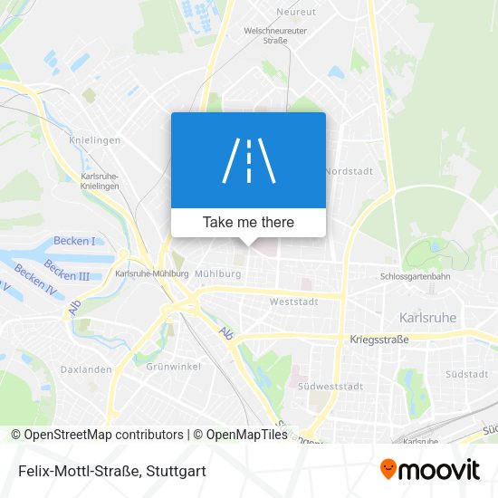 Felix-Mottl-Straße map