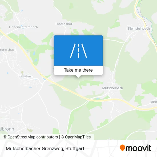 Карта Mutschelbacher Grenzweg