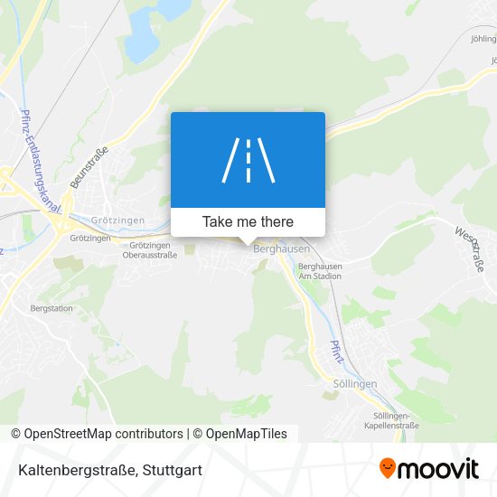 Kaltenbergstraße map