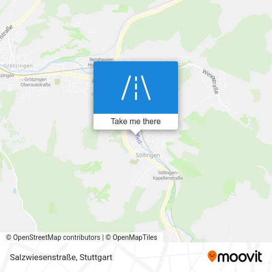 Карта Salzwiesenstraße