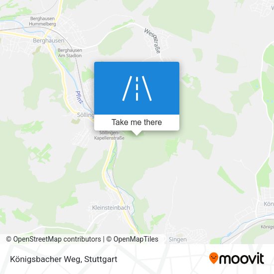 Königsbacher Weg map