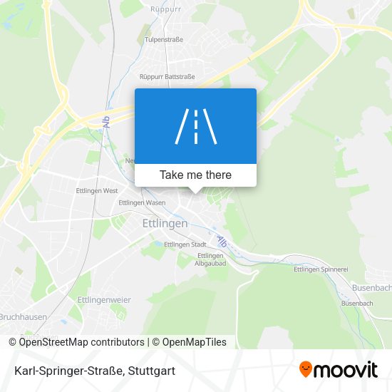 Карта Karl-Springer-Straße