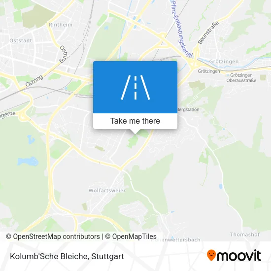 Kolumb'Sche Bleiche map