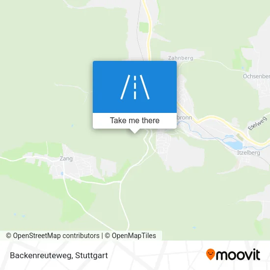 Карта Backenreuteweg