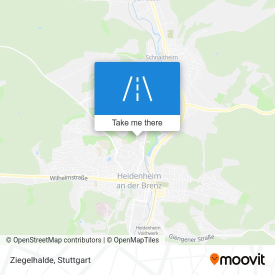 Карта Ziegelhalde