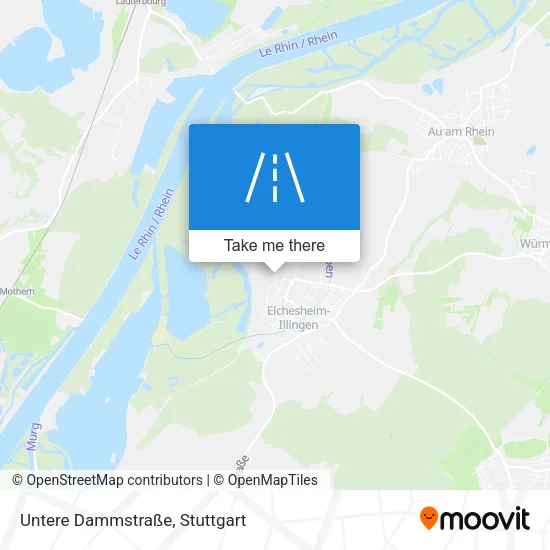 Карта Untere Dammstraße