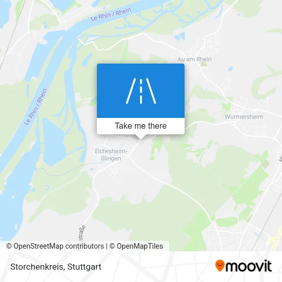 Карта Storchenkreis
